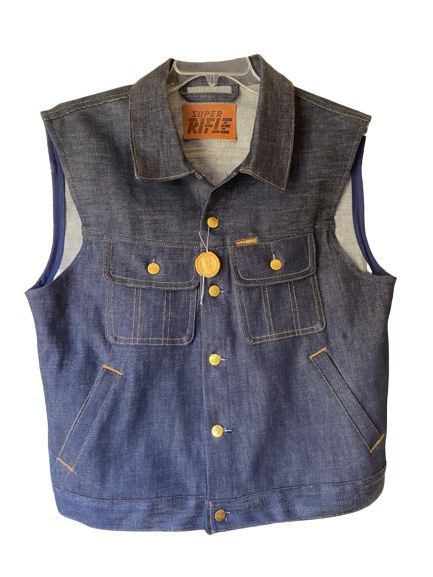 Custom size Denim Vest Classic